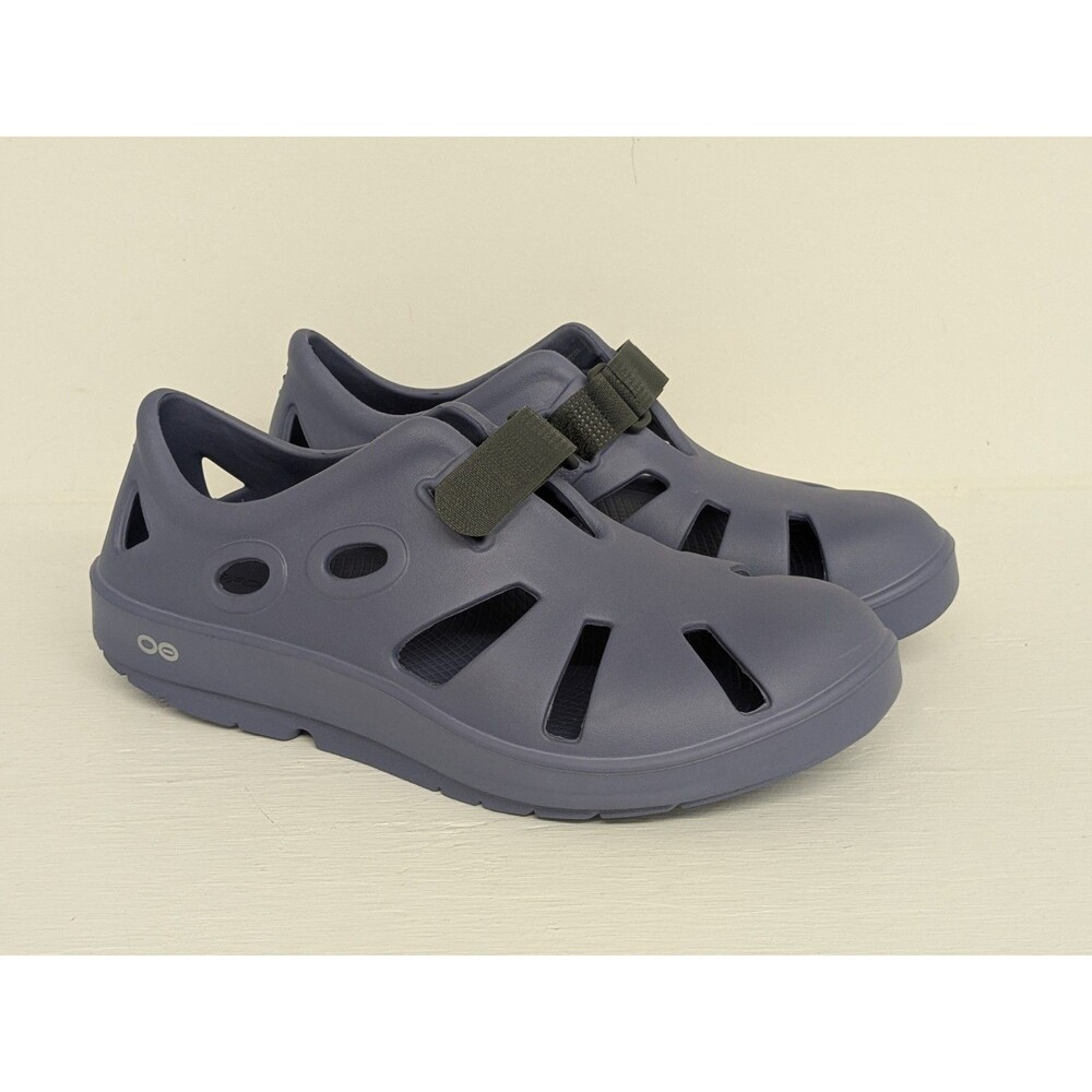 OOFOS OOcandoo Sandal Gray Unisex Oofoam EU 41 Mens 8 Womens 10